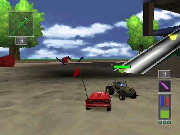 Twisted Metal - Small Brawl (US) screen shot game playing